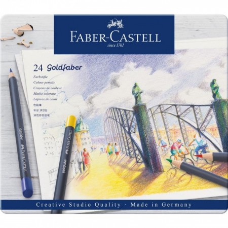 24-pieces Goldfaber Colour Pencil Set